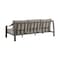 Armen Living Mongo 4 Piece Outdoor Patio Furniture Set in Dark Brown Aluminum with Cushions 840254332416 - alternate 7